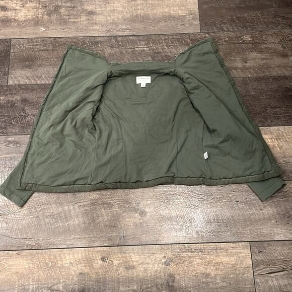 Anthropologie Marrakech Women's Quilted Phoebe Jacket Leaf Green Size M - Picture 7 of 11